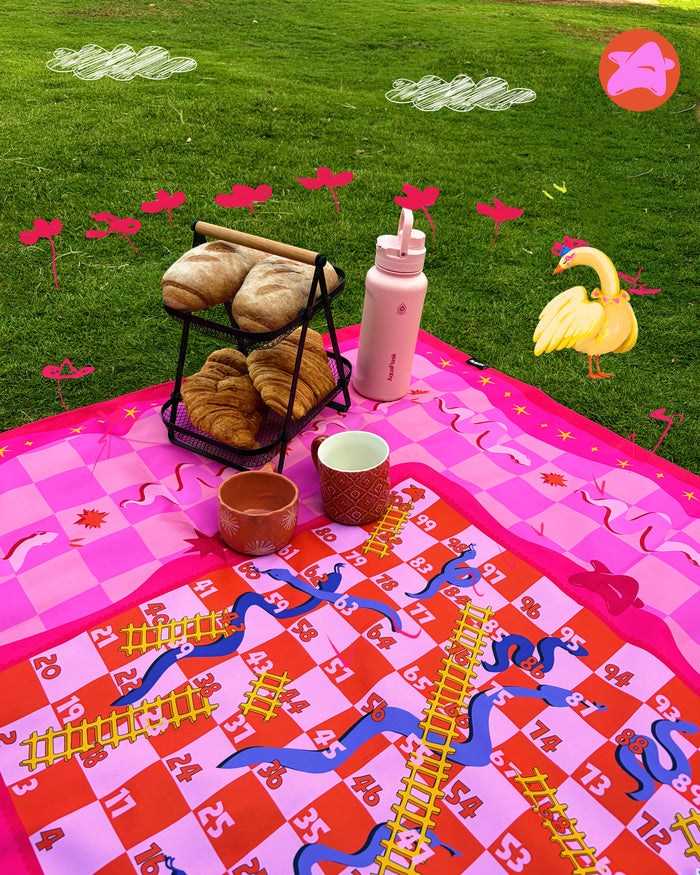 Picnic Snake and Ladder Game