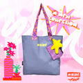 Blue Tote bag