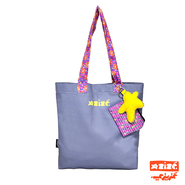 Blue Tote bag